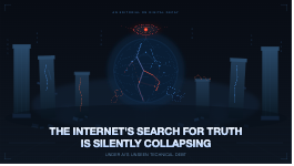 The Internet's Search For Truth Is Silently Collapsing Under AI's Unseen Technical Debt